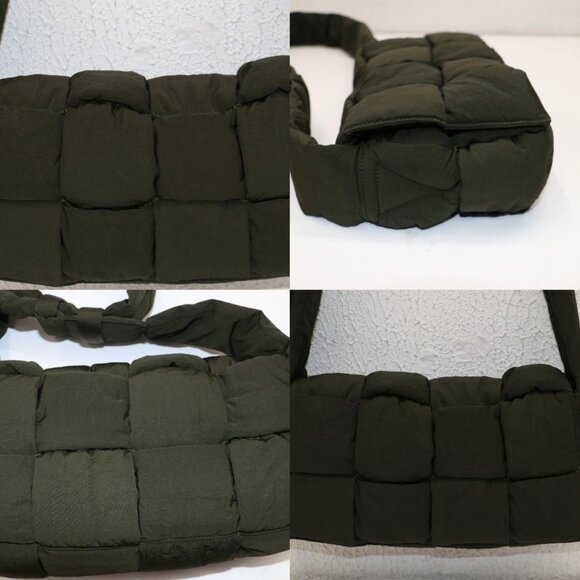 Bottega Veneta Camping Medium Intreccio Nylon Padded Tech Cassette - Picture 14 of 14